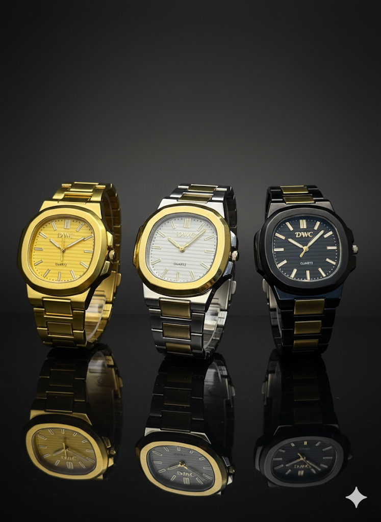 Classic Luxury Multi-Color Metal Bracelet Watches – Timeless Design for Every Occasion